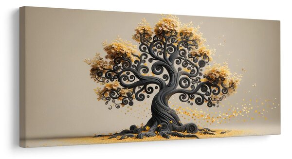 Quadro su tela – Albero della vita artistico