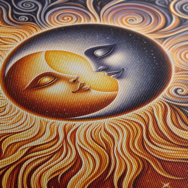 Quadro su tela – Bacio del sole