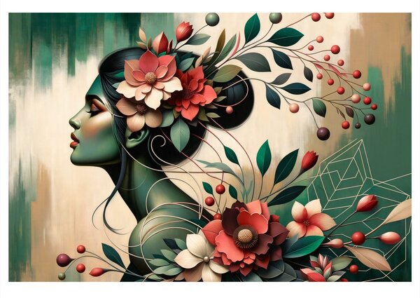 Quadro su tela – Dea dei fiori