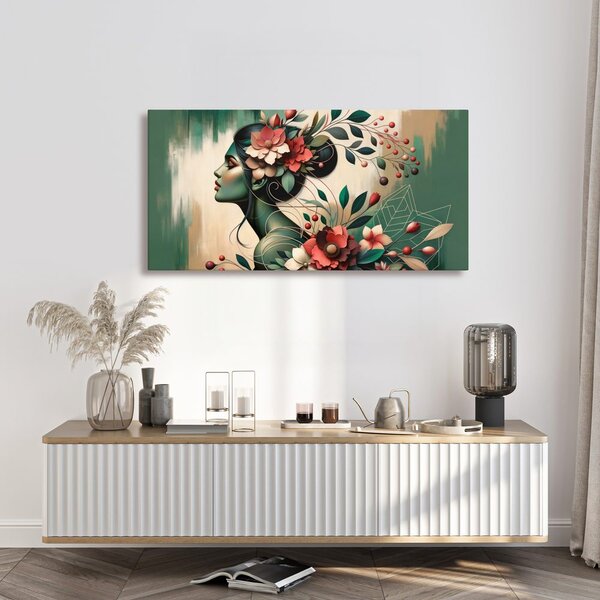 Quadro su tela – Musa dei fiori