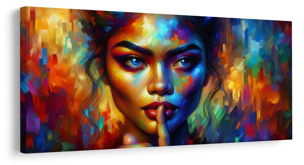 Quadro su tela – Donna misteriosa