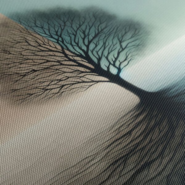 Quadro su tela – Albero di luce e ombra