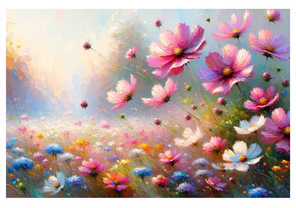 Quadro su tela – Fiaba floreale