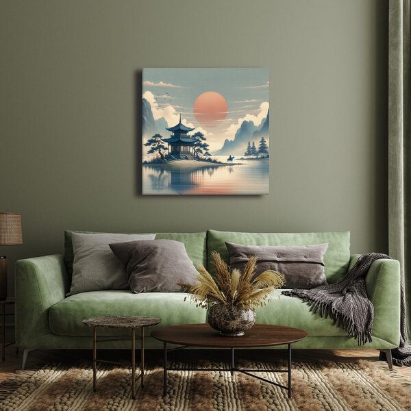 Quadro su tela – Silenzio della natura giapponese