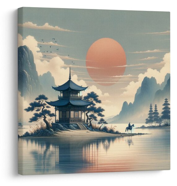 Quadro su tela – Silenzio della natura giapponese
