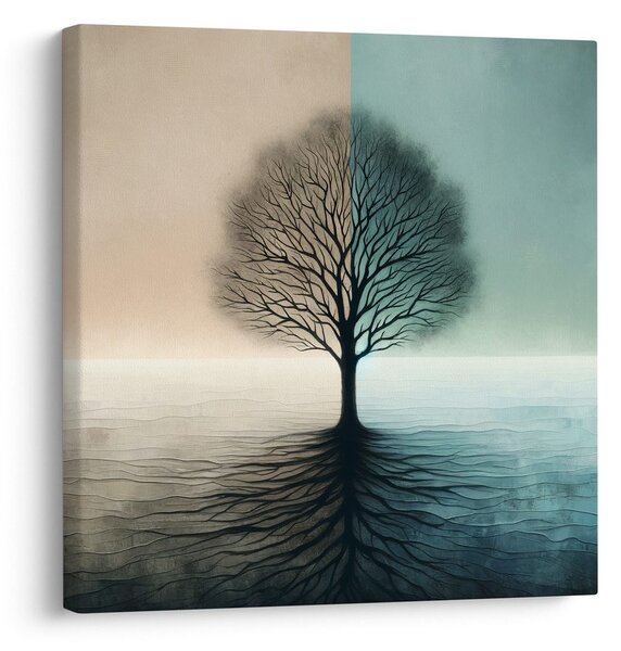 Quadro su tela – Albero della vita equilibrio