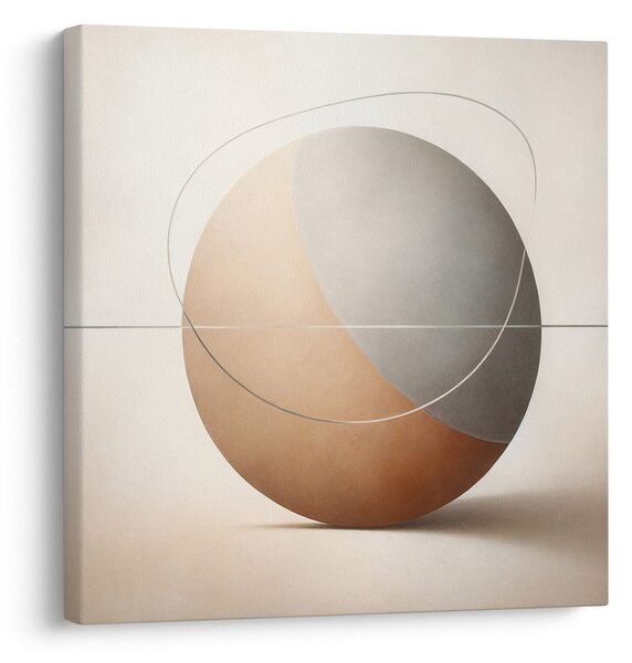 Quadro su tela – Astrazione di design cerchio
