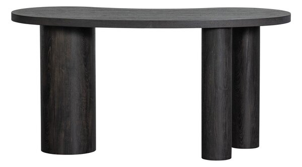 Tavolo consolle marrone scuro con effetto pino 70x150 cm Maan – WOOOD
