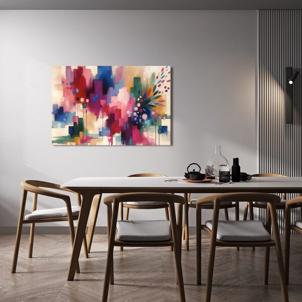 Quadro su tela – Astrazione multicolore