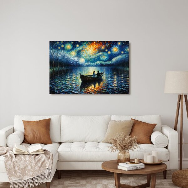 Quadro su tela – Romanticismo sotto il cielo stellato