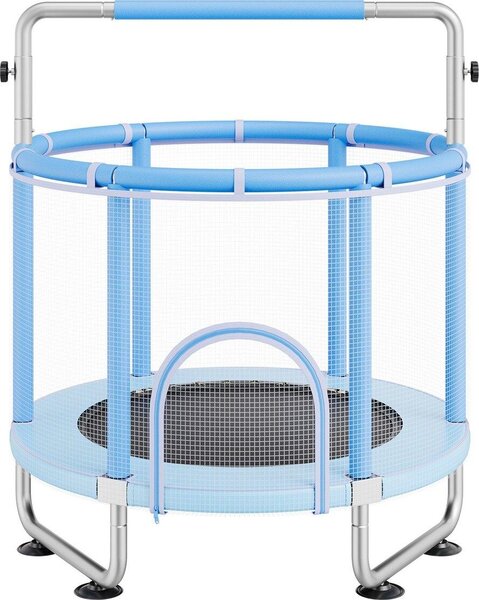 Trampolino da 55" per bambini Mini trampolino per bambini piccoli con rete per interni ed esterni