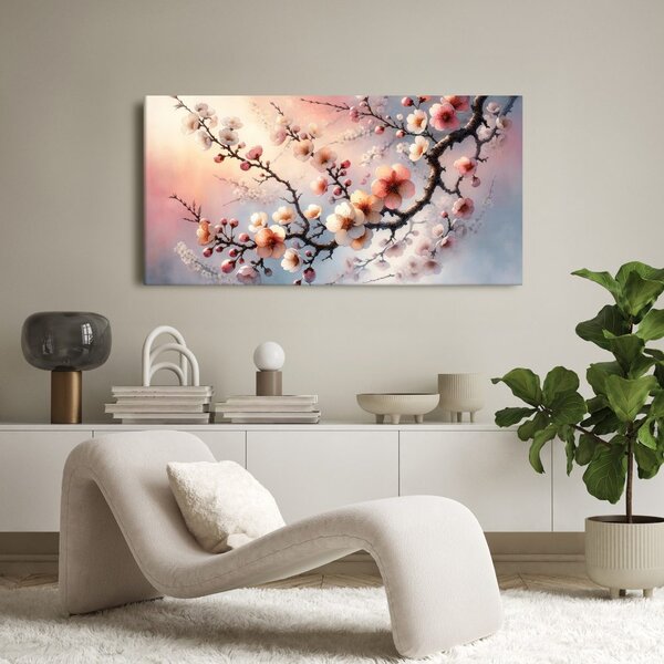 Quadro su tela – Sakura in fiore