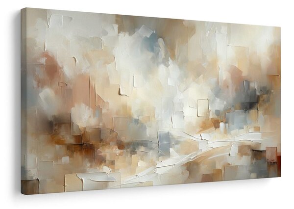 Quadro su tela – Astrazione delicata in beige