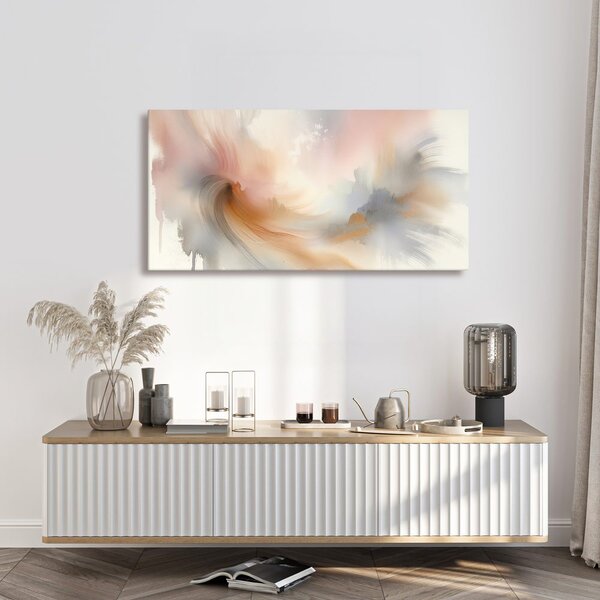 Quadro su tela – Astrazione in colori pastello
