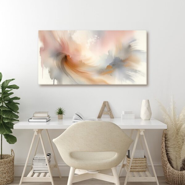 Quadro su tela – Astrazione in colori pastello