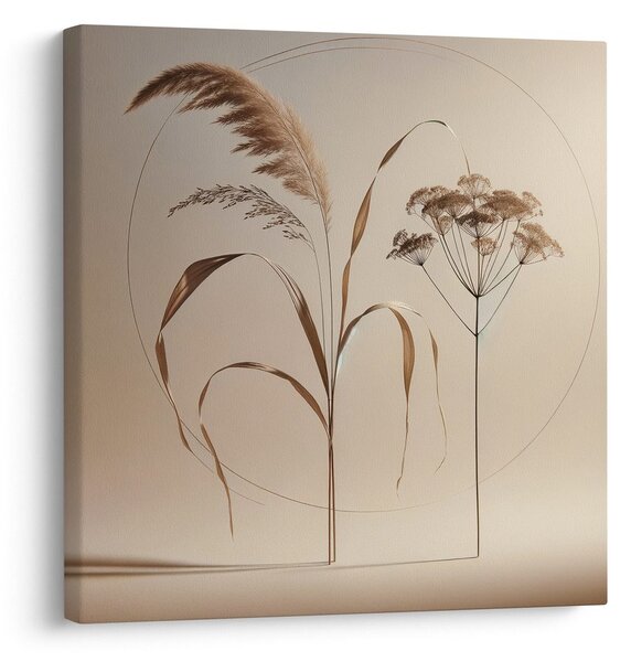 Quadro su tela – Erbe minimaliste
