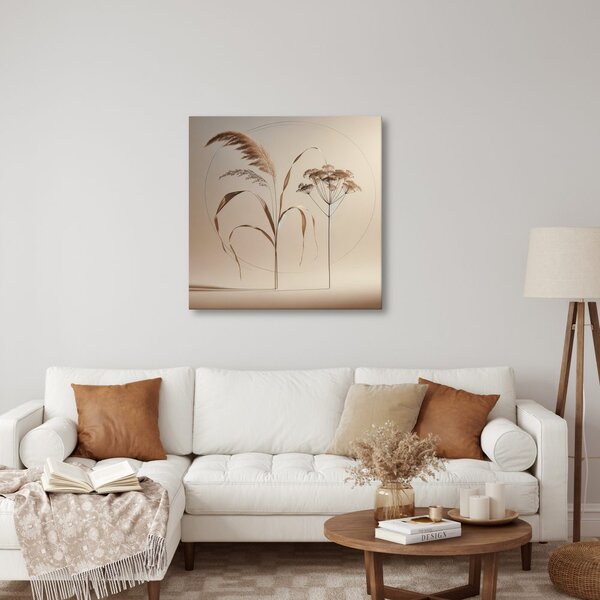 Quadro su tela – Erbe minimaliste