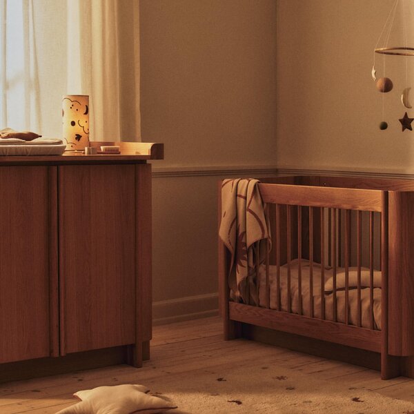 Lampade da tavolo ferm LIVING, dimmerabile, Beige, Camera dei bambini, Tessuto / Tessile, Giovanile