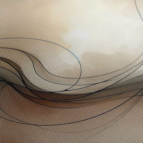 Quadro su tela – Linee delicate nello spazio