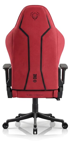 Sedia gaming in tessuto nero-rosso Diablo X-One 2.0 Bloody Mary Small