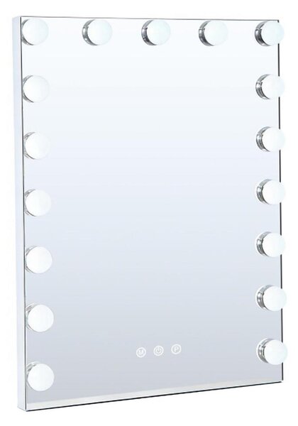 Brilagi - Specchio da trucco dimmerabile a LED HOLLYWOOD LED/15W/230V 55x70 cm bianco