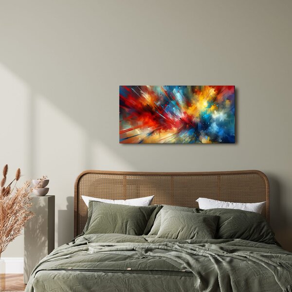 Quadro su tela – Universo colorato in movimento