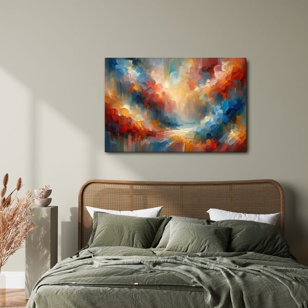 Quadro su tela – Danza di toni caldi