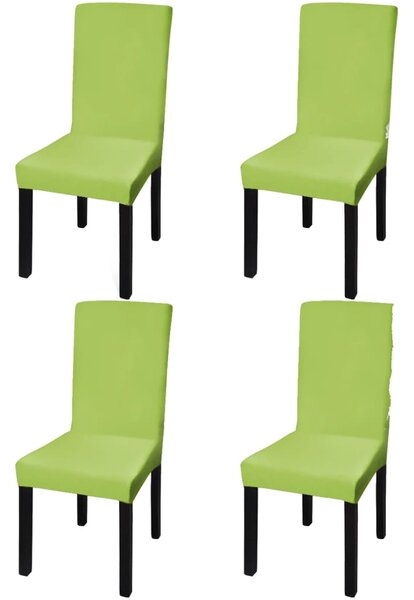 Set 4 pz Fodera elastica per sedie verde