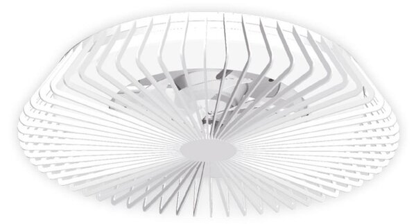Ventilatore da soffitto Himalaya con LED, app e telecomando, bianco Mantra Iluminación, Himalaya, dimmerabile, Bianco, Soggiorno, Metallo, Moderno