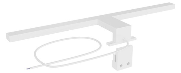 Lampada LED da Specchio 50cm Bianca 8W IP44 Tripla Installazione Colore Bianco Caldo 3.000K