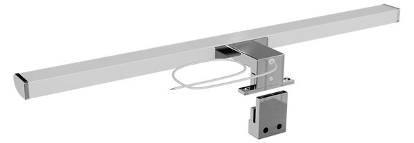 Lampada LED da Specchio 60cm 11W Stondata IP44 Tripla Installazione Colore Bianco Caldo 3.000K