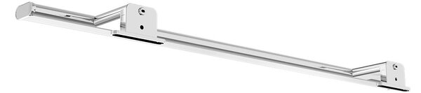 Lampada LED da Specchio 78cm 14W Cromata IP44 Stondata Tripla Installazione Colore Bianco Naturale 4.000K