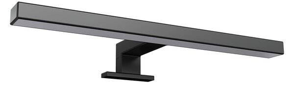 Lampada LED da Specchio 30cm Nera 4W - Doppia Installazione Colore Bianco Caldo 3.000K