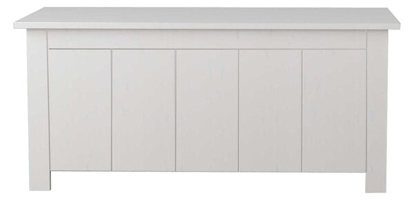 Cassapanca in legno di pino bianco 100x45 cm Bertram - Støraa