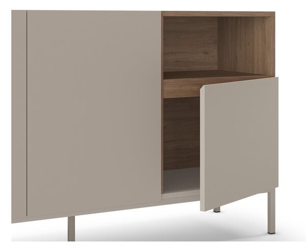 Cassettiera color crema 140x80 cm Cailin - Marckeric