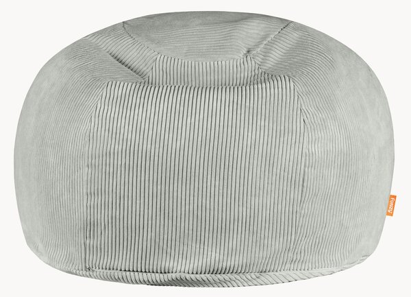 Pouf in velluto a coste Funzy