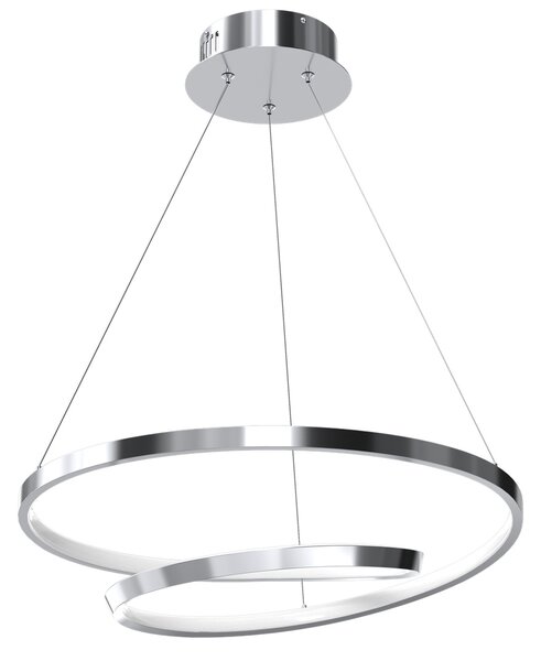 Milagro LUCERO 48W LED lampadario a soffitto a sospensione cromo