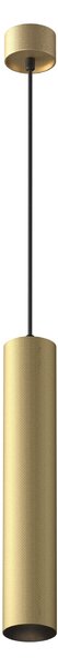 Lampada a sospensione tecnica Artisan Matt Gold P082PL-GU10-MG