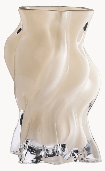 Vaso in vetro soffiato Vena, alt. 29 cm