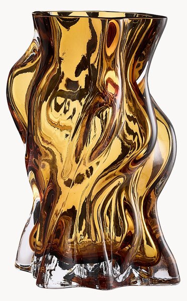 Vaso in vetro soffiato Vena, alt. 29 cm