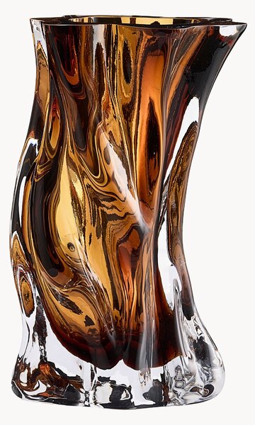 Vaso in vetro soffiato Vena, alt. 25 cm