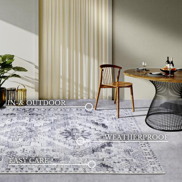 Tappeto per esterni grigio 160x235 cm Esther - Villeroy&Boch