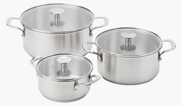 Set di pentole con rivestimento antiaderente KitchenAid, set da 6