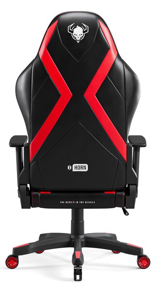 Sedia da gaming Diablo X-Horn 2.0 Normal Size, Nero-rosso