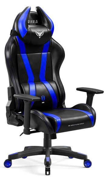 Sedia da gaming Diablo X-Horn 2.0 Normal Size, nero-blu