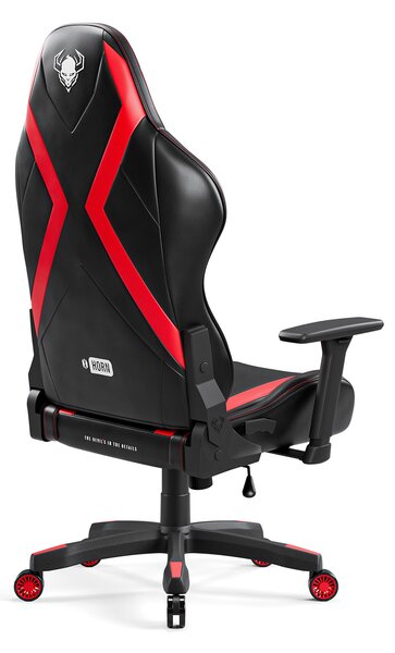 Sedia da gaming Diablo X-Horn 2.0 Normal Size, Nero-rosso