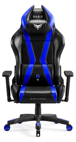 Sedia da gaming Diablo X-Horn 2.0 Normal Size, nero-blu