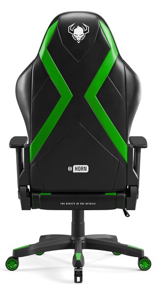 Sedia da gaming Diablo X-Horn 2.0 Normal Size: nero-verde