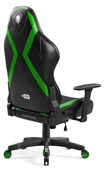 Sedia da gaming Diablo X-Horn 2.0 Normal Size: nero-verde
