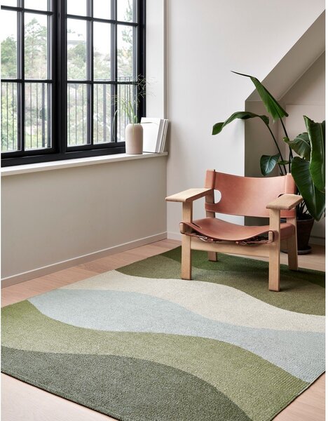 Tappeto da interno/esterno verde 70x100 cm Urvi Woods – Pappelina